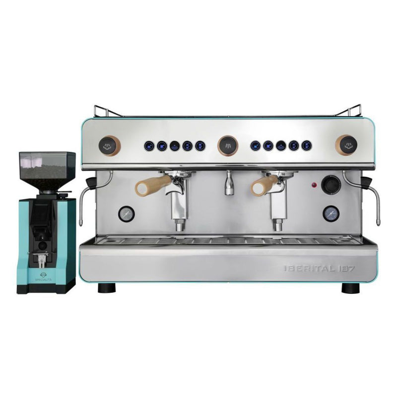 EUREKA MIGNON SPECIALITA COFFEE GRINDER - TIFFANY BLUE
